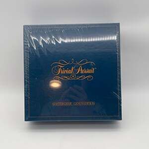 Vintage 1981 Trivial Pursuit Genus Edition Master Game Factory Sealed No. 7